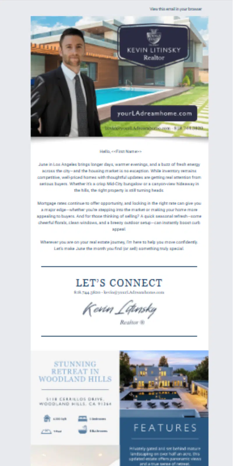 An image of an email template example