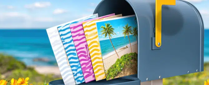 direct mail, postcards